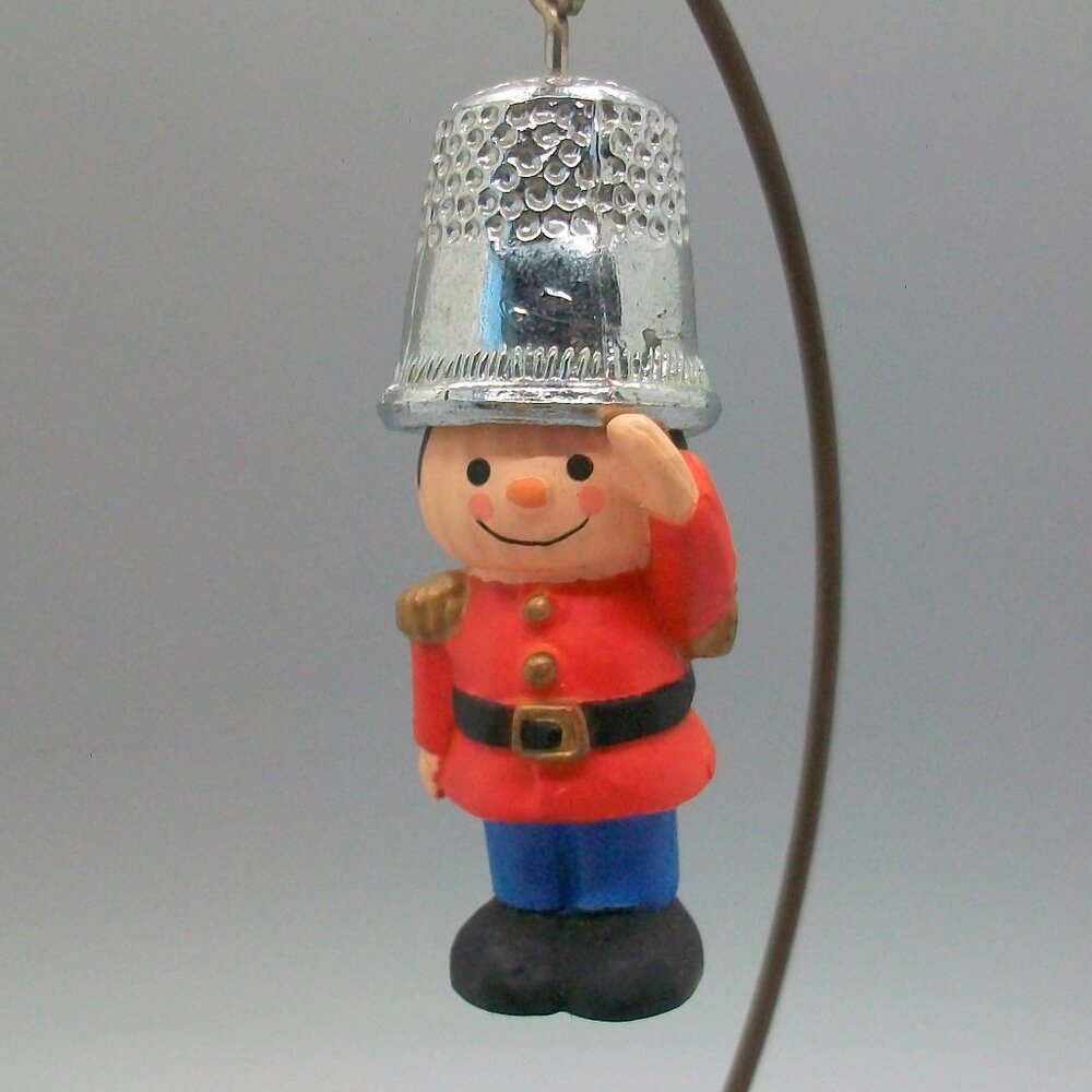 Hallmark Ornament 1979 Christmas Salute Thimble Soldier 2nd Little Trimmer